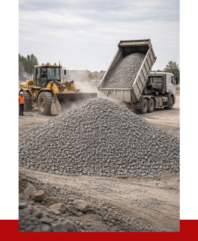 Купить щебень с доставкой в Великих Луке от 2584 руб. | ПРОНЕРУДВкл