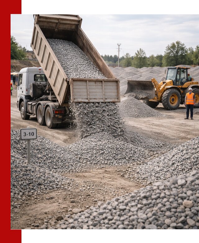 Гранитный щебень фракции 3–10: доставка и продажа в Великих Луках
