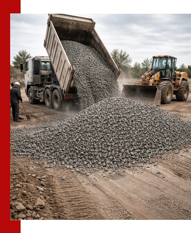 Гранитный щебень фракция 10-20 с доставкой в Великих Луках