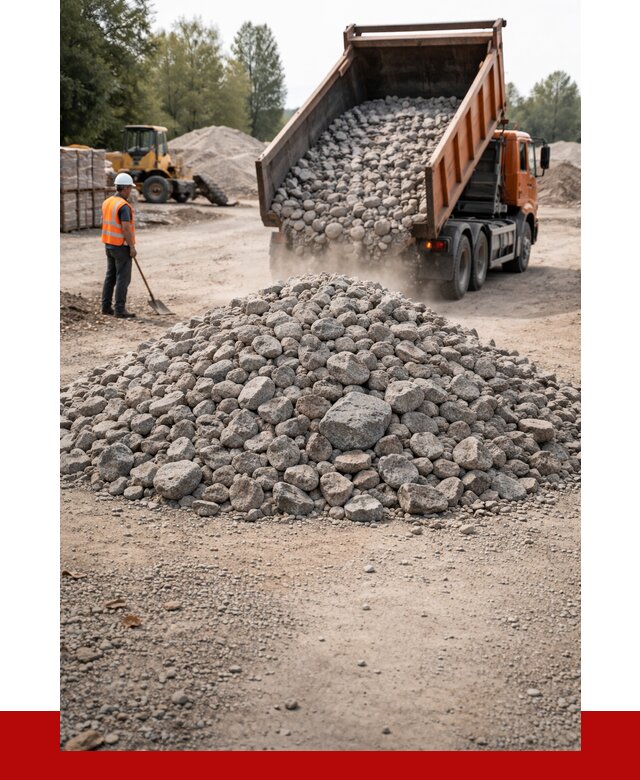 Гранитный щебень фракция 70-150 в Великих Луке от 1706 | ПРОНЕРУДВкл