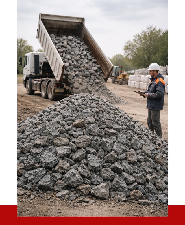 Гранитный щебень фракция 100-200 в Великих Луках от 4342 р. ПРОНЕРУДВкл