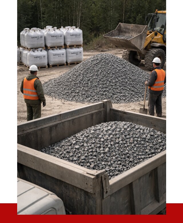 Щебень габбро диабаз 20-40 в Великих Луках от 3515 руб. | ПРОНЕРУДВкл