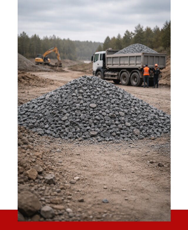 Щебень габбро диабаз фракция 40-70 в Великих Луке от 2274 р-ПРОНЕРУДВкл