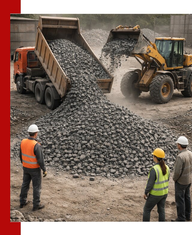 Щебень габбро-диабаз фракция 40–70 доставка в Великих Луке