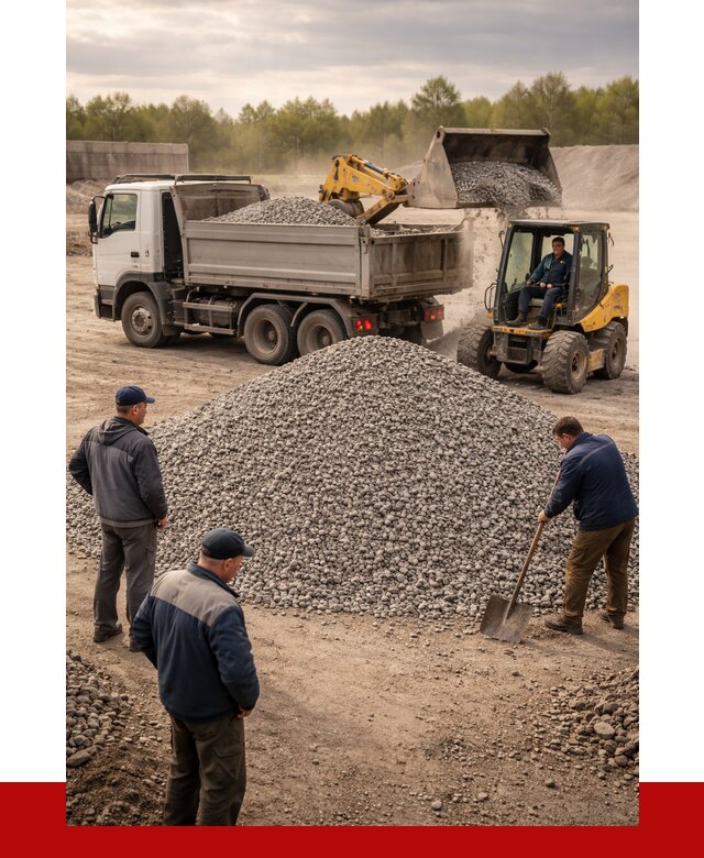 Гравийный щебень фракция 5-20 в Великих Луке от 2481 р. ПРОНЕРУДВкл