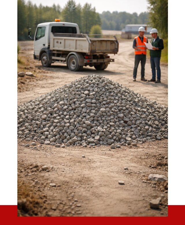 Гравийный щебень фракция 20-40 в Великих Луке от 1240 р. | ПРОНЕРУДВкл