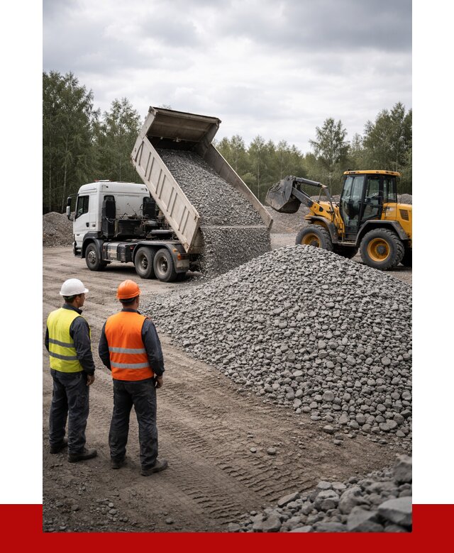 Гравийный щебень фракция 40-70 в Великих Луке от 9820р | ПРОНЕРУДВкл