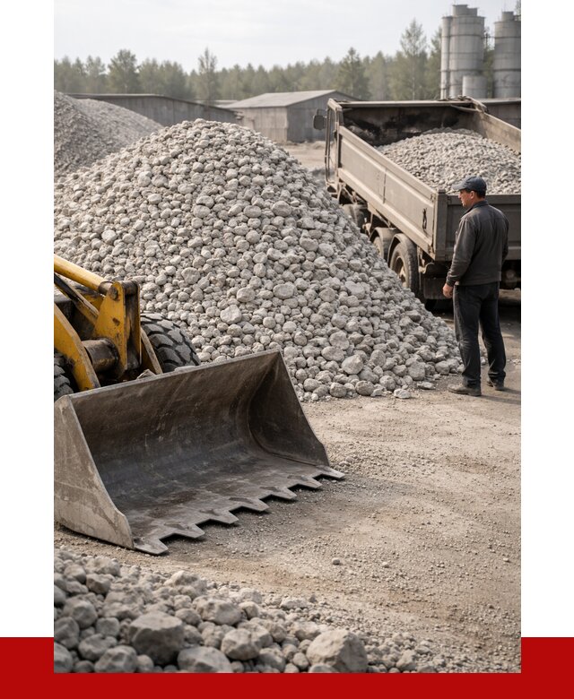 Известняковый щебень фракция 40-70 в Великих Луках от 4342 р. | ПРОНЕРУДВкл