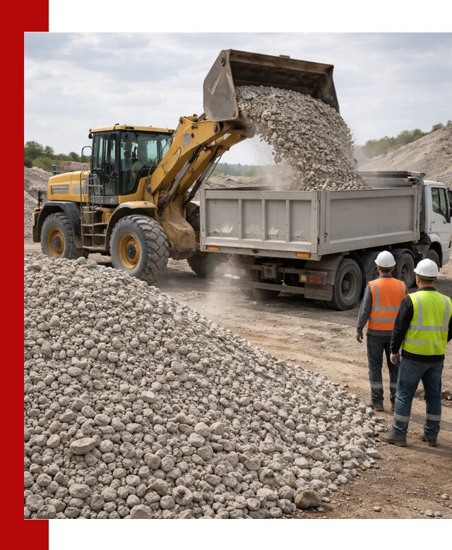 Доломитовый щебень фракция 40–71 доставка и продажа в Великих Луках