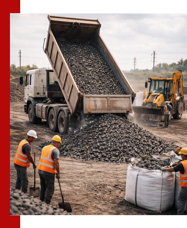 Шлаковый щебень фракция 40-70 с доставкой в Великих Луке