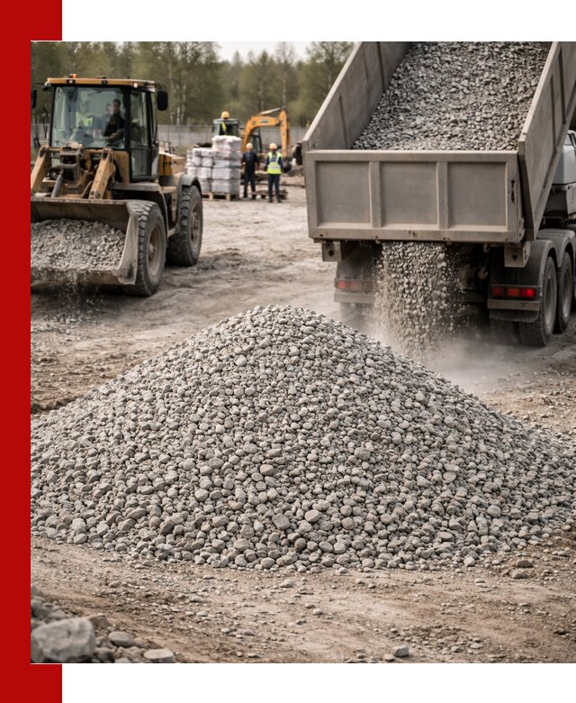 Вторичный щебень фракции 5-20 в Великих Луке — доставка и продажа крупнотоннажно