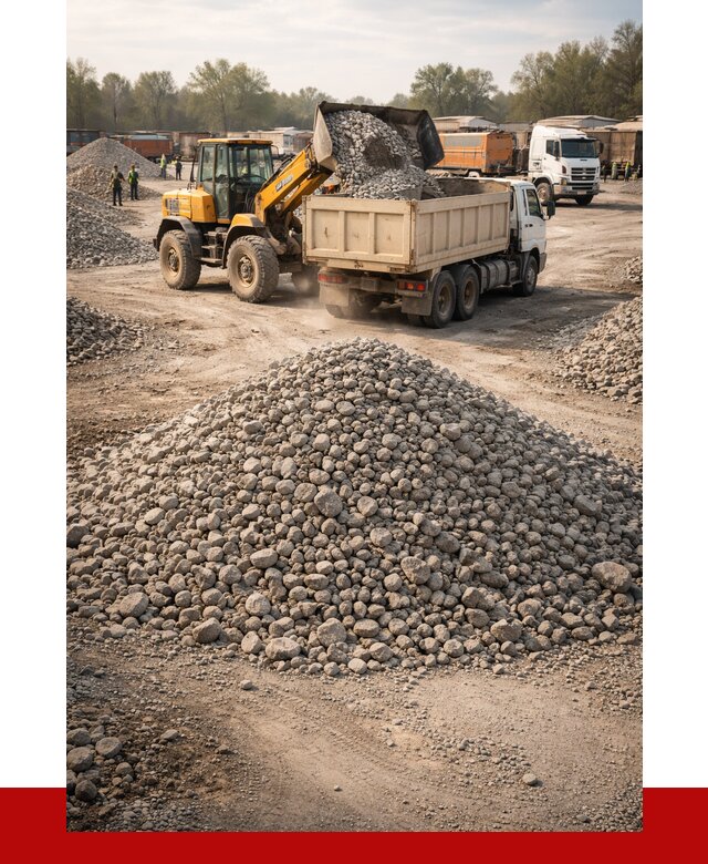 Вторичный щебень фракция 40-70 в Великих Луках от 1799 р, ПРОНЕРУДВкл