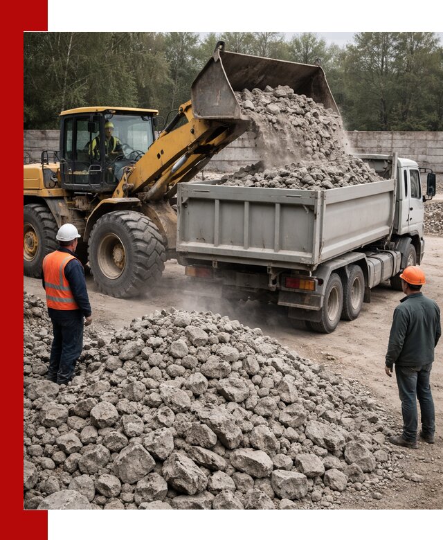 Вторичный щебень фракция 70–150 в Великих Луке с доставкой