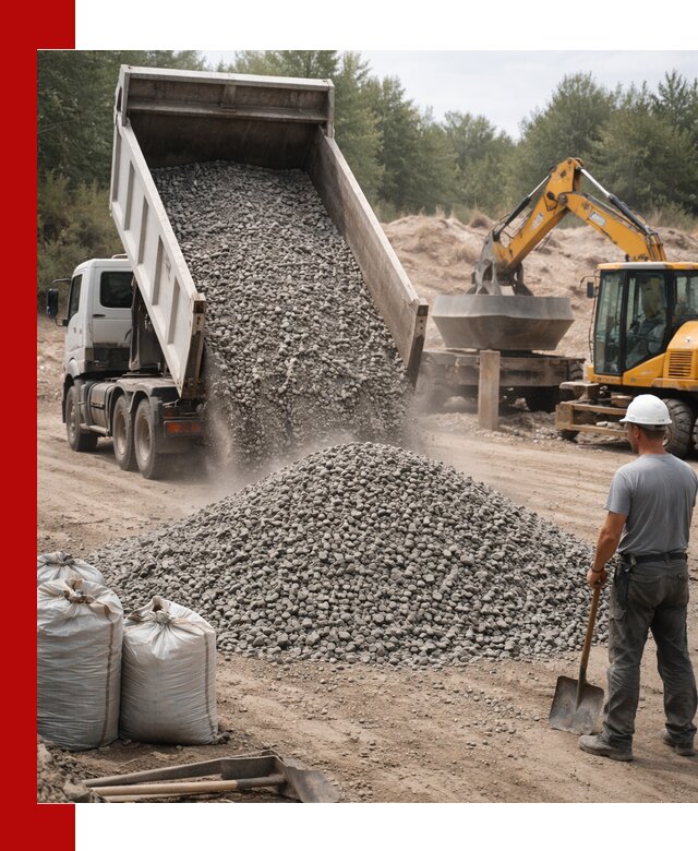 Доставка и продажа бетонного щебня в Великих Луке