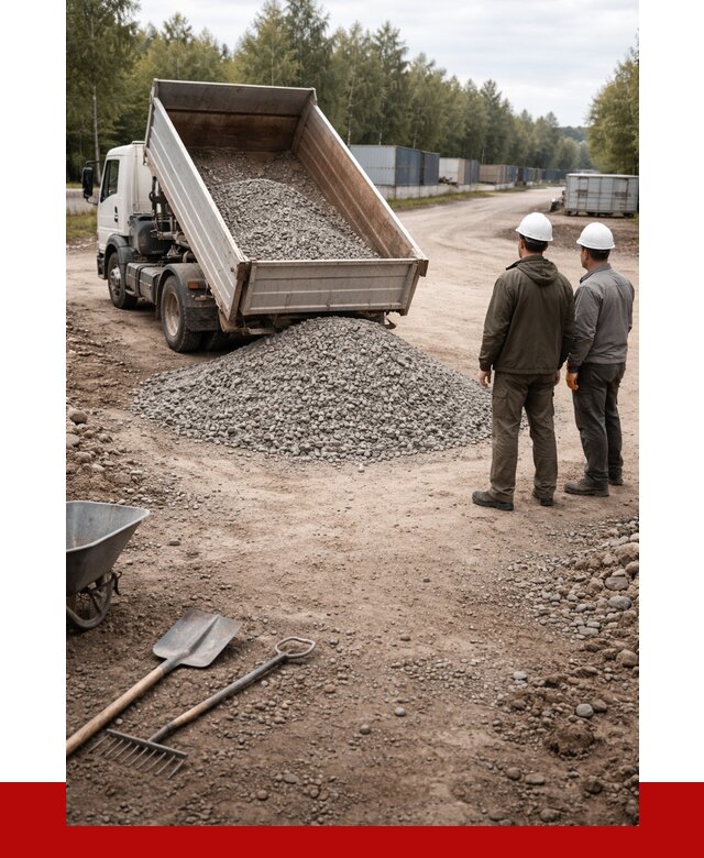 Бетонный щебень фракция 5-20 в Великих Луке от 3308 р., ПРОНЕРУДВкл