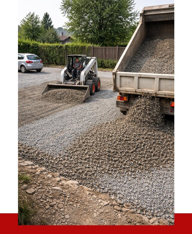 Щебень для парковки в Великих Луке с доставкой от 1240 р.| ПРОНЕРУДВкл