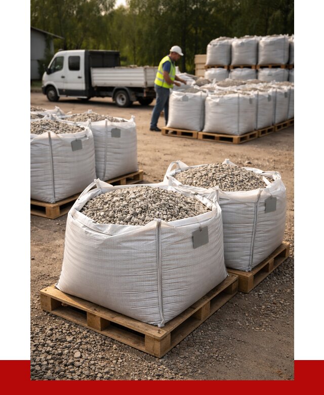 Щебень в мешках с доставкой в Великих Луке от 4342 р. | ПРОНЕРУДВкл