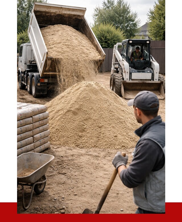 Мытый речной песок с доставкой в Великих Луке от 1499 р. | ПРОНЕРУДВкл