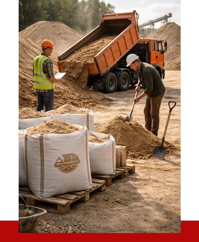 Строительный песок в Великих Луке от 2274 р. с доставкой, ПРОНЕРУДВкл