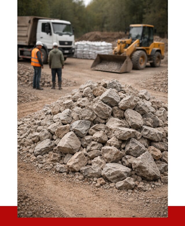 Купить бутовый камень с доставкой в Великих Луке от 2378 р. | ПРОНЕРУДВкл