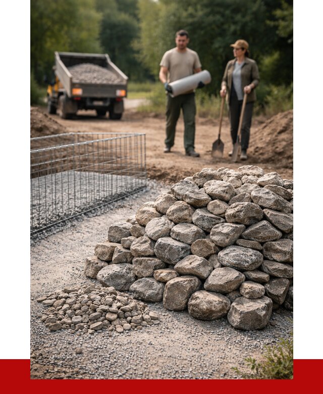 Камень для габионов фракция 100-200 в Великих Луке от 4962 р. | ПРОНЕРУДВкл