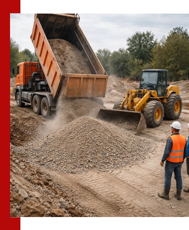 Доставка ПГС фракции С6 в мешках и навалом в Великих Луке