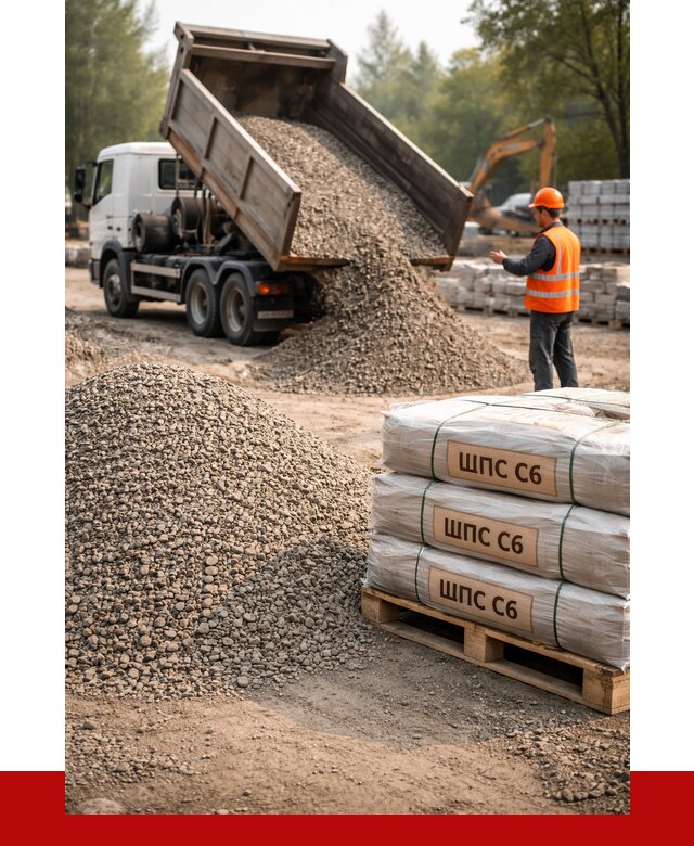 ЩПС С6 в Великих Луках с доставкой от 2274 р. за куб | ПРОНЕРУДВкл