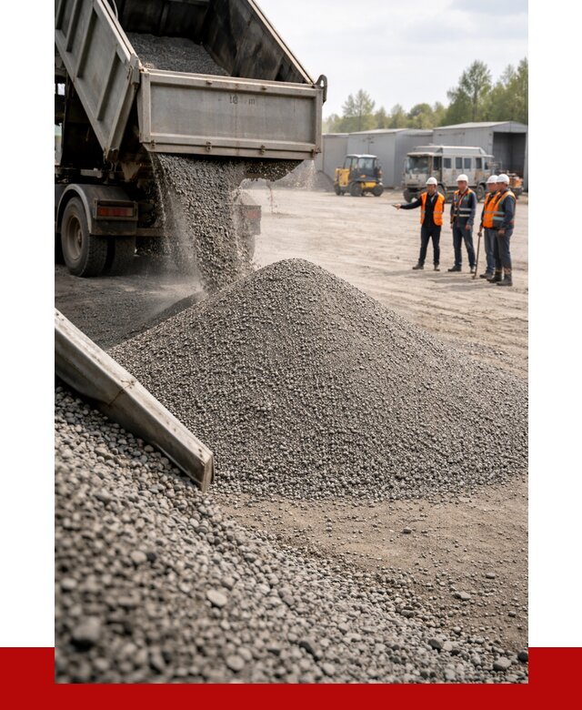 Гравийный отсев 0-5 в Великих Луке от 1240 р. с доставкой | ПРОНЕРУДВкл