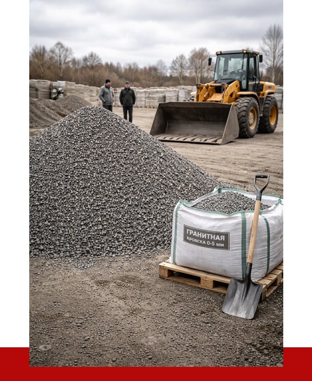 Купить гранитную крошку в Великих Луке от 4962 р. с доставкой | ПРОНЕРУДВкл