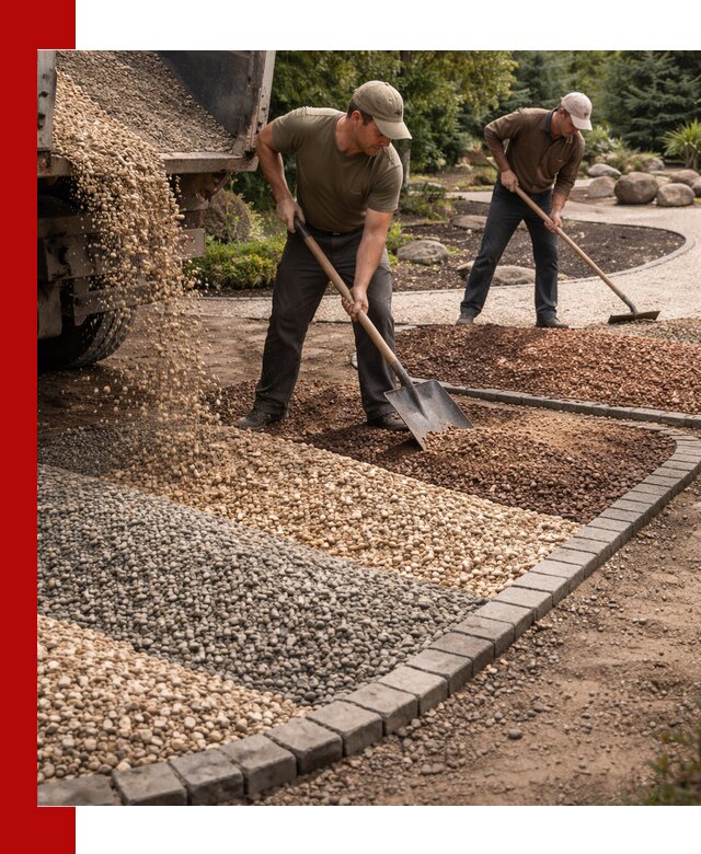 Декоративная крошка для ландшафта в Великих Луках — продажа и доставка