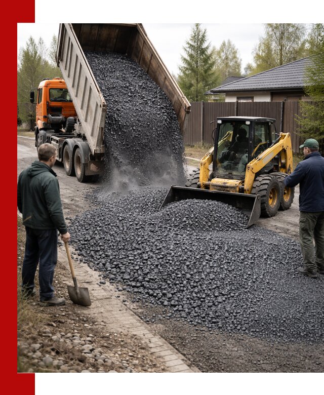 Крошка габбро с доставкой в Великих Луках для строительных работ