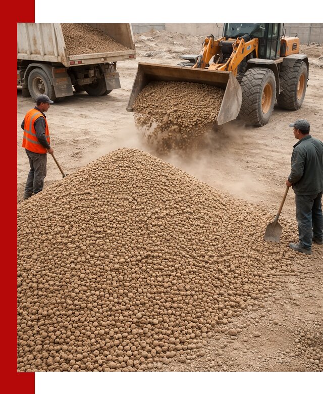 Керамзит фракция 10-20 с доставкой в Великих Луках