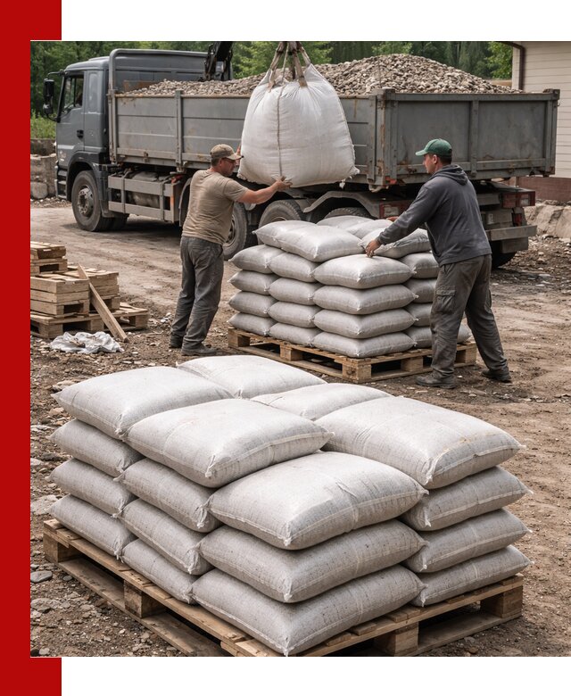 Керамзит в мешках с доставкой в Великих Луке от компании-поставщика