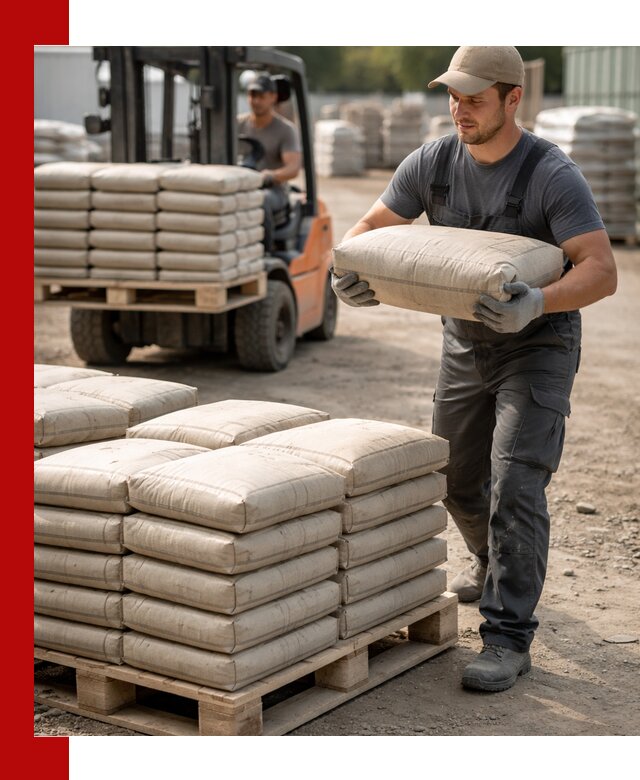 Доставка цемента в мешках оптом и в розницу в Великих Луке