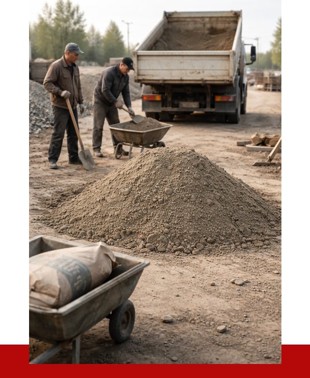 Цементно-песчаная смесь М150 в Великих Луках от 4858 р. | ПРОНЕРУДВкл