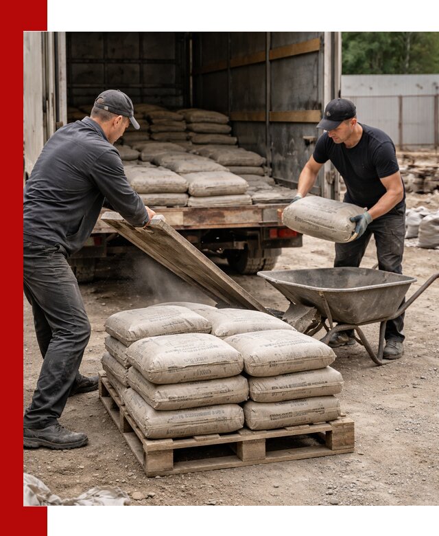 Пескобетон М300 с доставкой в Великих Луке по выгодной цене