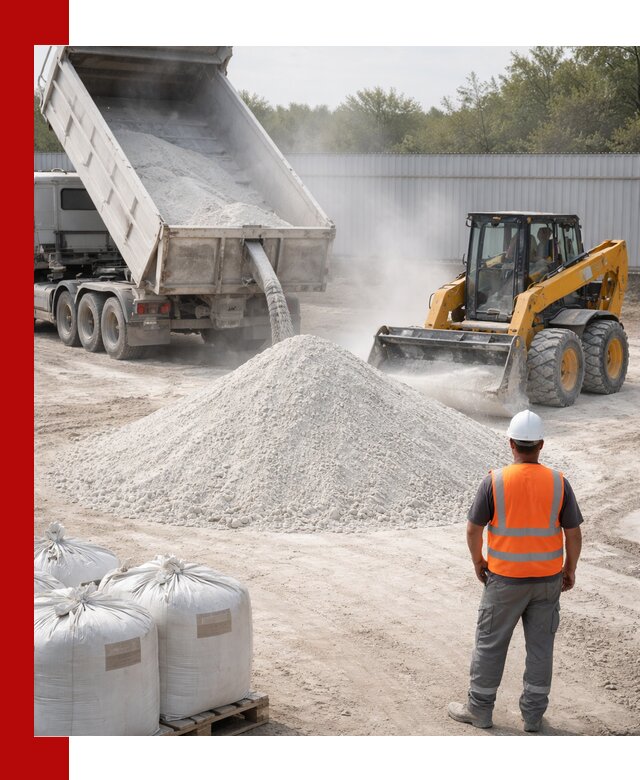 Доставка и продажа известняковой муки в Великих Луке