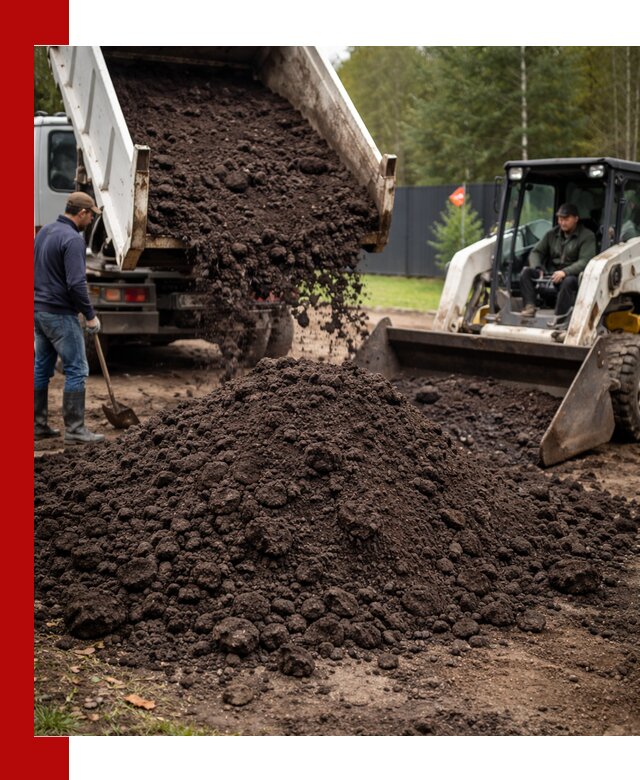 Плодородный грунт с доставкой в Великих Луках для садов и огородов