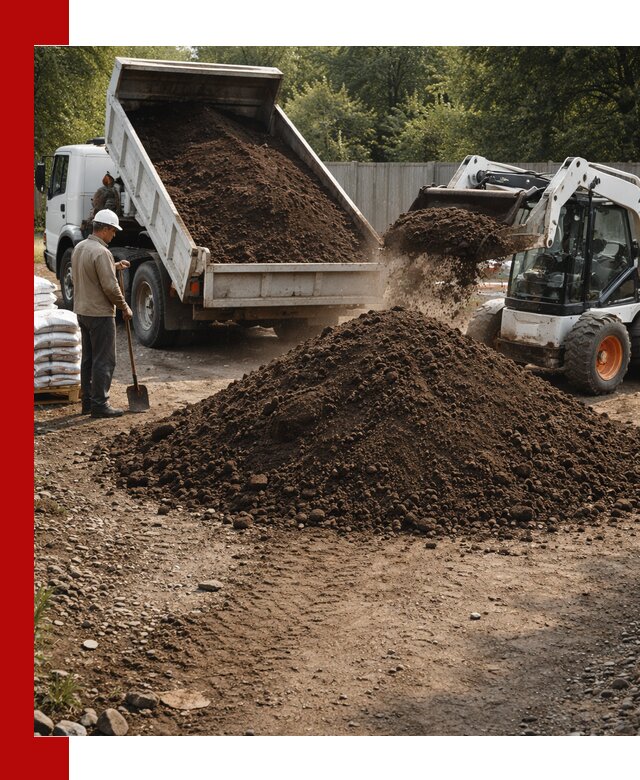 Доставка растительного грунта в Великих Луках от производителя оптом и в розницу