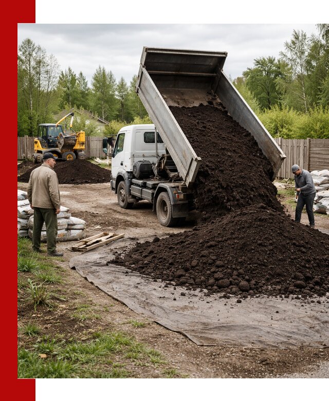Доставка качественного почвогрунта в Великих Луке оптом и в розницу