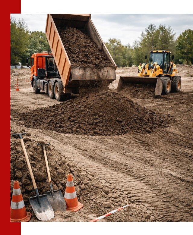 Поставка и доставка планировочного грунта в Великих Луке