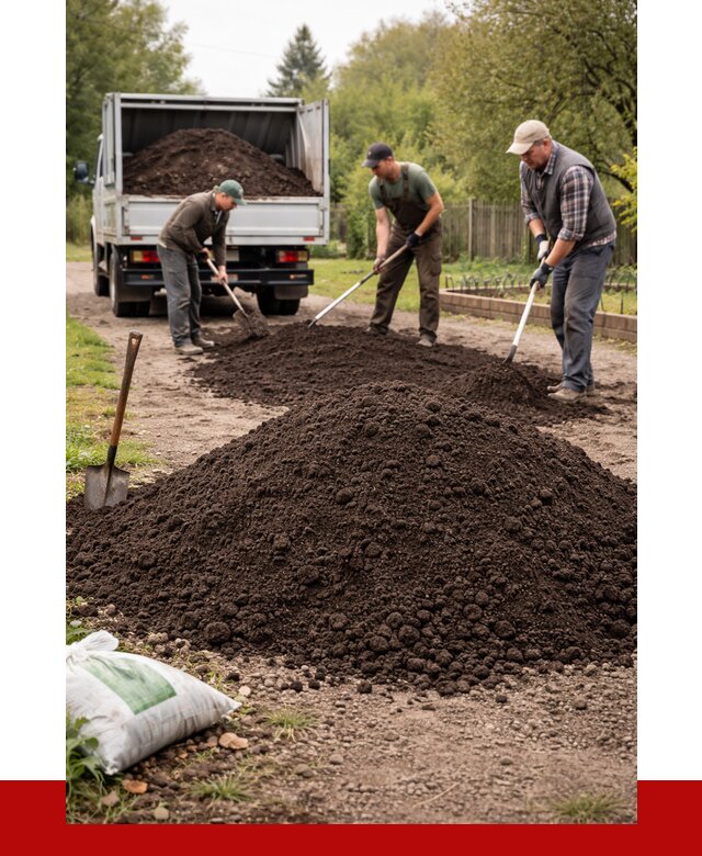 Купить землю для огорода в Великих Луке от 3308 р./куб | ПРОНЕРУДВкл