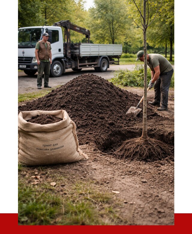 Грунт для посадки деревьев в Великих Луке от 1240 р. | ПРОНЕРУДВкл