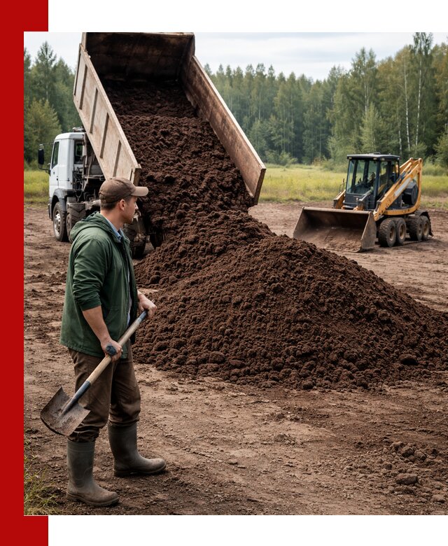 Купить верховой торф с доставкой в Великих Луках для садоводства и растений