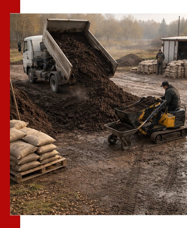 Кислый торф в доставке по выгодным ценам в Великих Луке