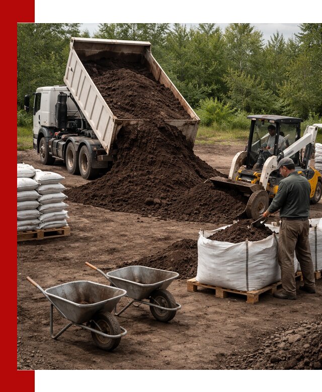 Доставка и продажа торфогрунта в Великих Луках оптом и в розницу