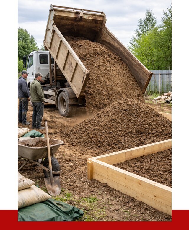 Торфо песчаная смесь в Великих Луке с доставкой от 1912 р. | ПРОНЕРУДВкл