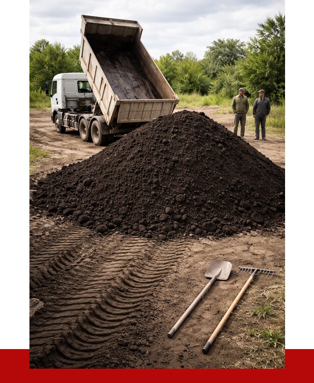 Купить чернозем навалом в Великих Луке от 1240 р. за куб | ПРОНЕРУДВкл