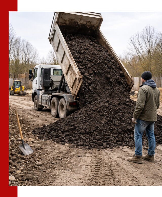 Доставка чернозема навалом в Великих Луке быстро и выгодно