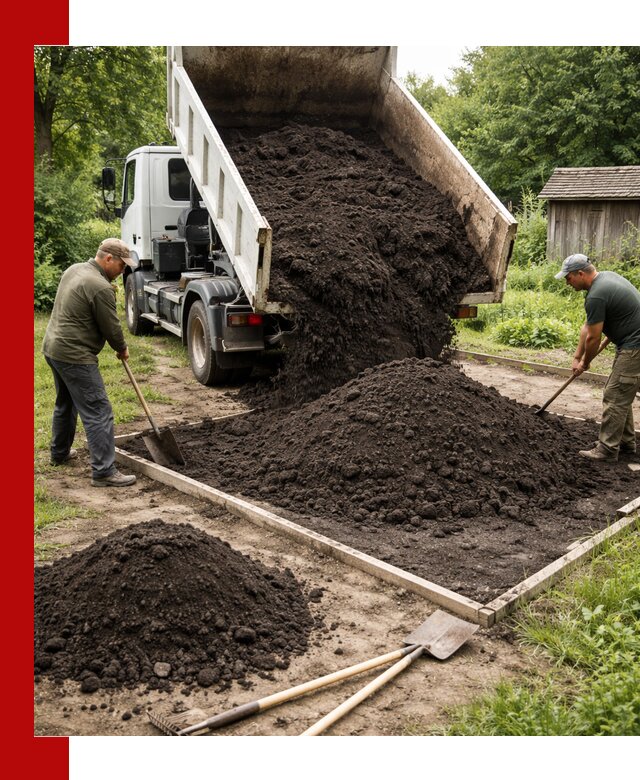 Купить чистый чернозем для огорода с доставкой в Великих Луке